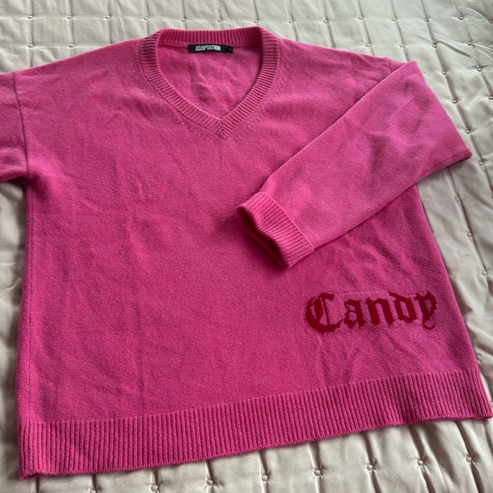 Barbie Pink Heavy Cashmere Sweater